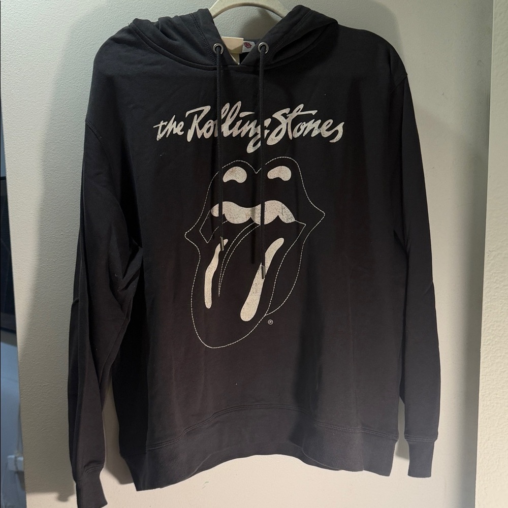 H&M Black Rolling Stones Hoodie